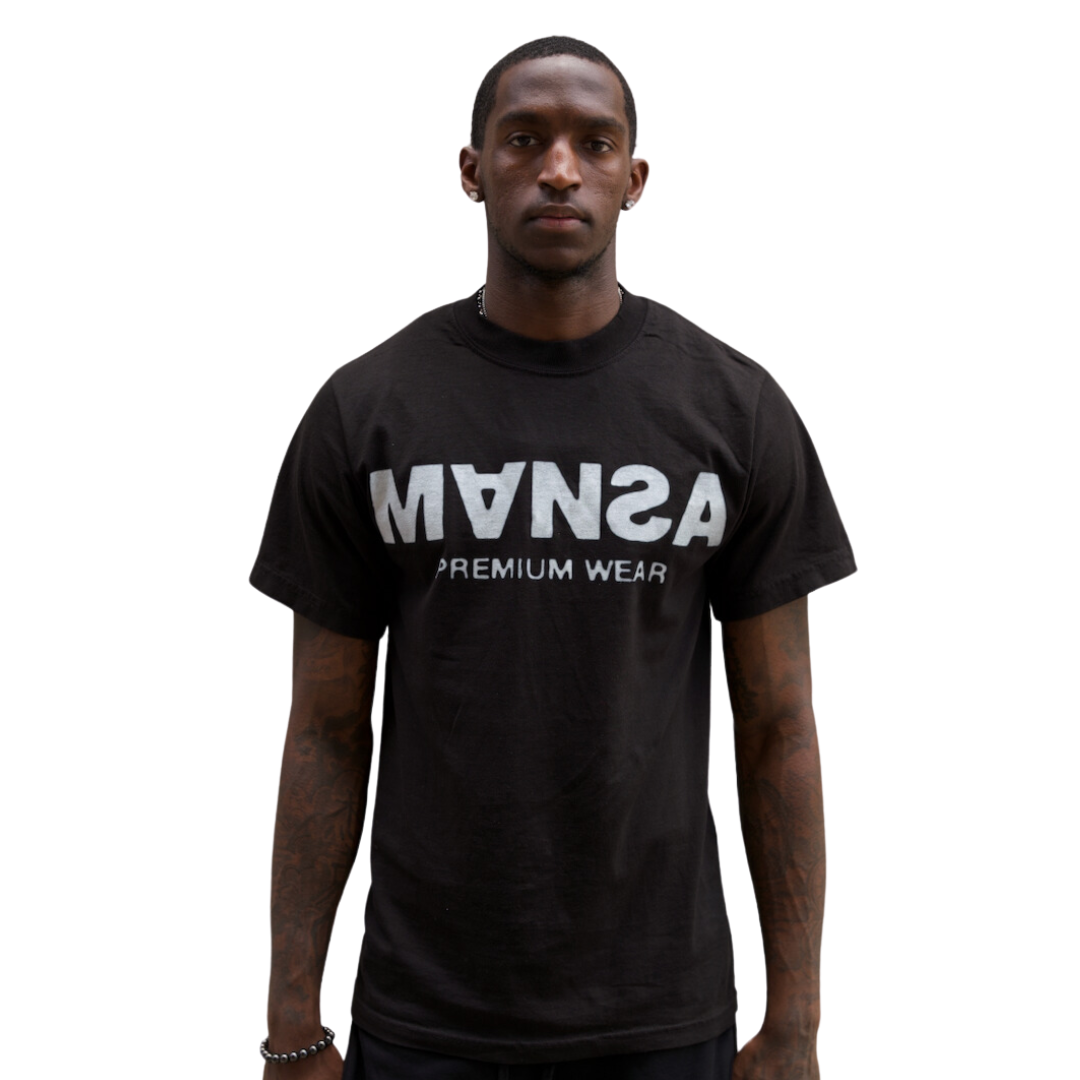 Mansa Black and White Tee