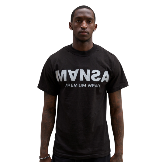 Mansa Black and White Tee